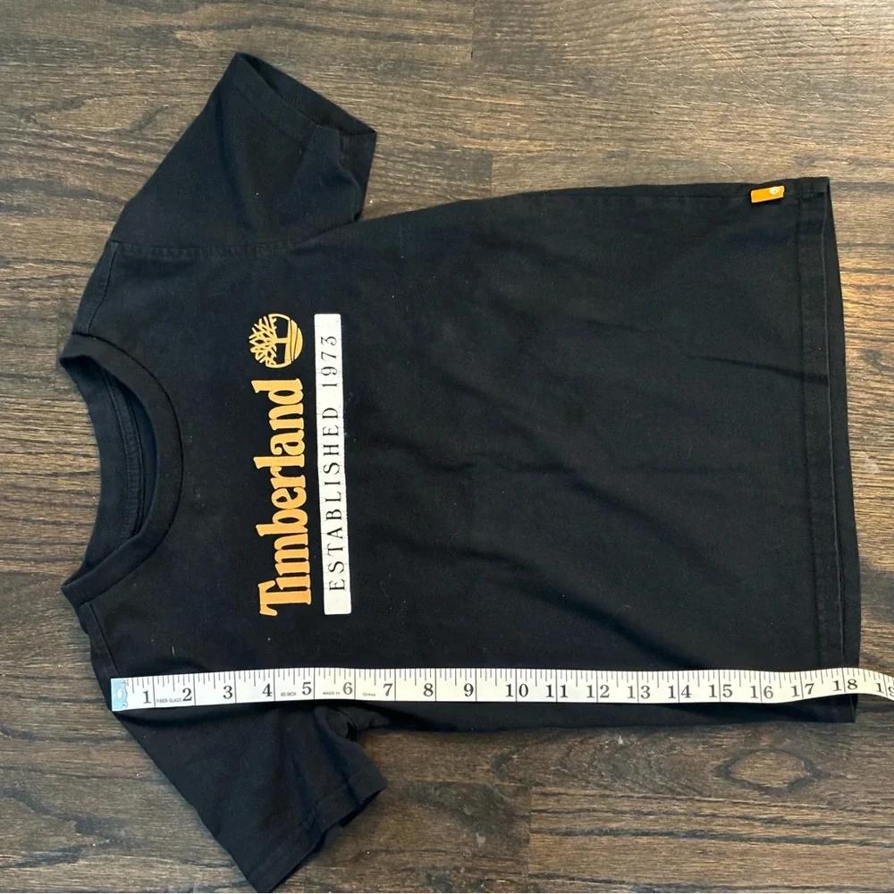 Boys Timberland Black T shirt
